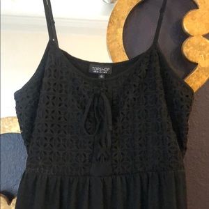 Topshop black dress